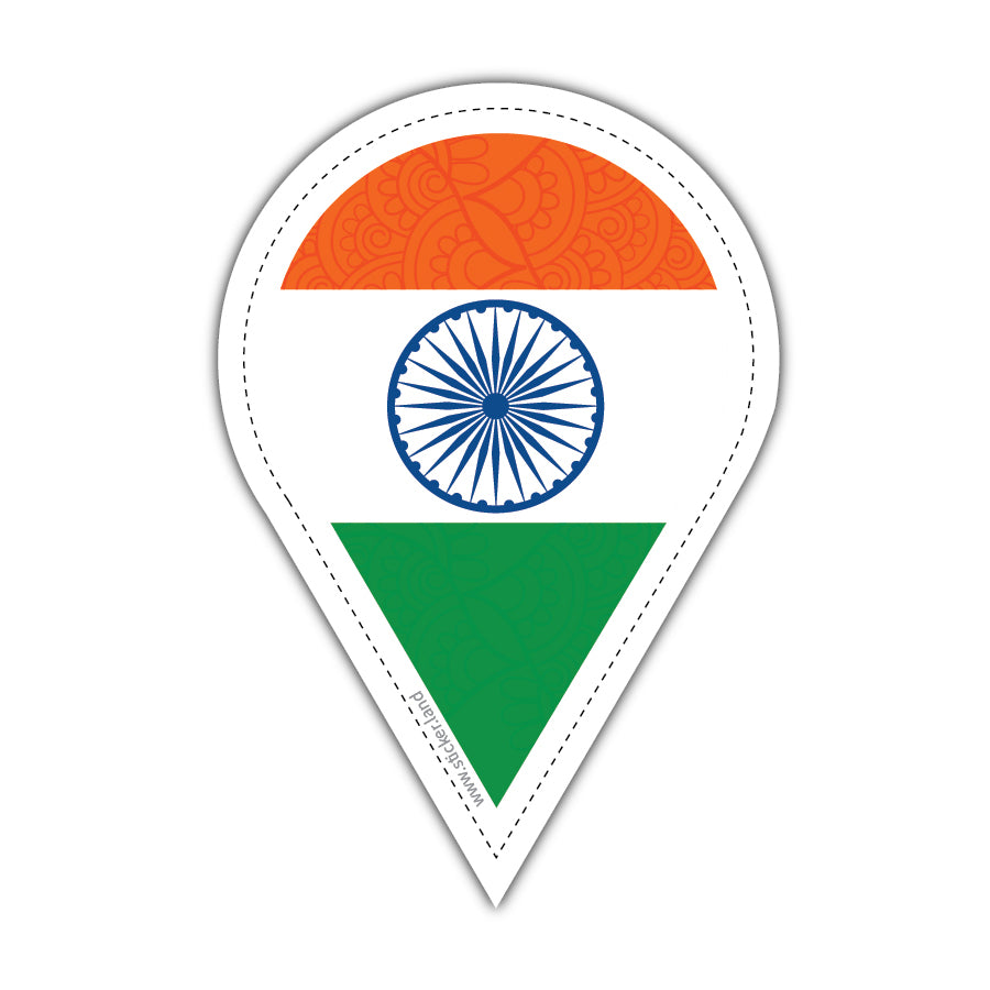 Indian Flag Sticker Collections - Personalize your laptops and phones ...