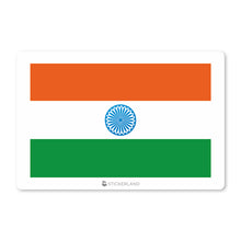 Load image into Gallery viewer, Stickerland India Indian Flag Tricolor Standard Sticker 6.5x4 CM (Pack of 1)