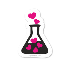 Stickerland India Love Potion Sticker 4.5x6.5 CM (Pack of 1)