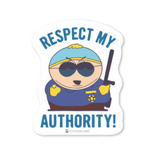Load image into Gallery viewer, Stickerland India Respect My Authority Sticker 5x6.5 CM (Pack of 1)