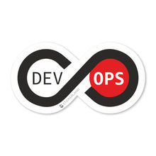 Load image into Gallery viewer, Stickerland India  Devops Sticker 6x3 CM (Pack of 1)