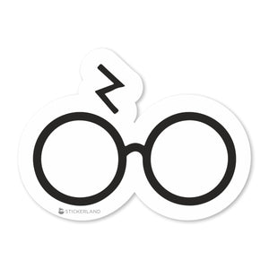 Stickerland India Harry Potter Specs Sticker 6.5x4.5 CM (Pack of 1)