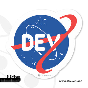 Stickerland India Dev Nassa Sticker 6.5x6 CM (Pack of 1)
