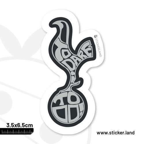 Stickerland India To Dare To Do Sticker 3x6.5 CM (Pack of 1)