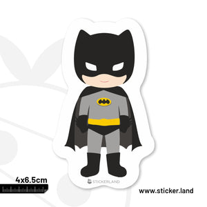 Stickerland India Bat Man Baby Sticker 4x6.5 CM (Pack of 1)