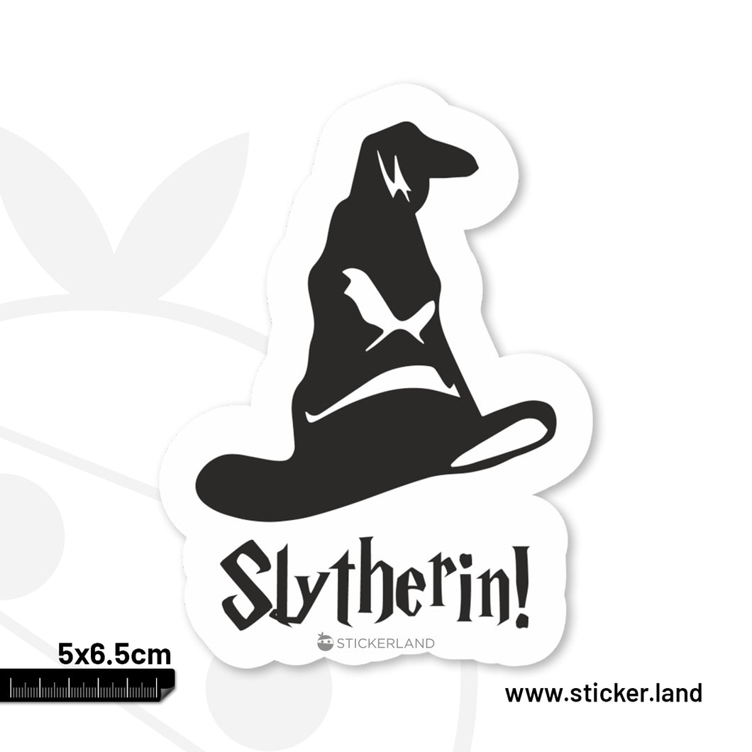 Stickerland India Slytherin!  Sticker 5x6.5 CM (Pack of 1)