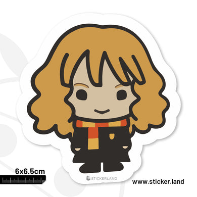 Stickerland India Hermione Sticker 6x6.5 CM (Pack of 1)