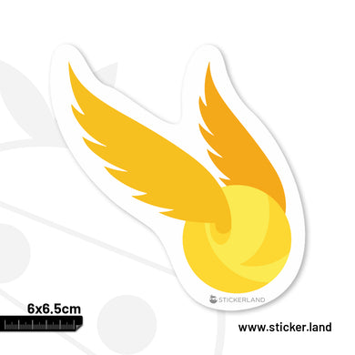 Stickerland India Snitch Sticker 6x6.5 cm (Pack of 1)