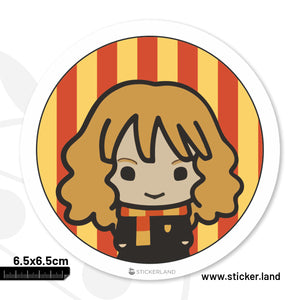 Stickerland India Hermione House Sticker 6.5x6.5 (Pack of 1)
