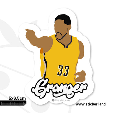 Stickerland India Granger  Sticker 5x6.5 CM (Pack of 1)