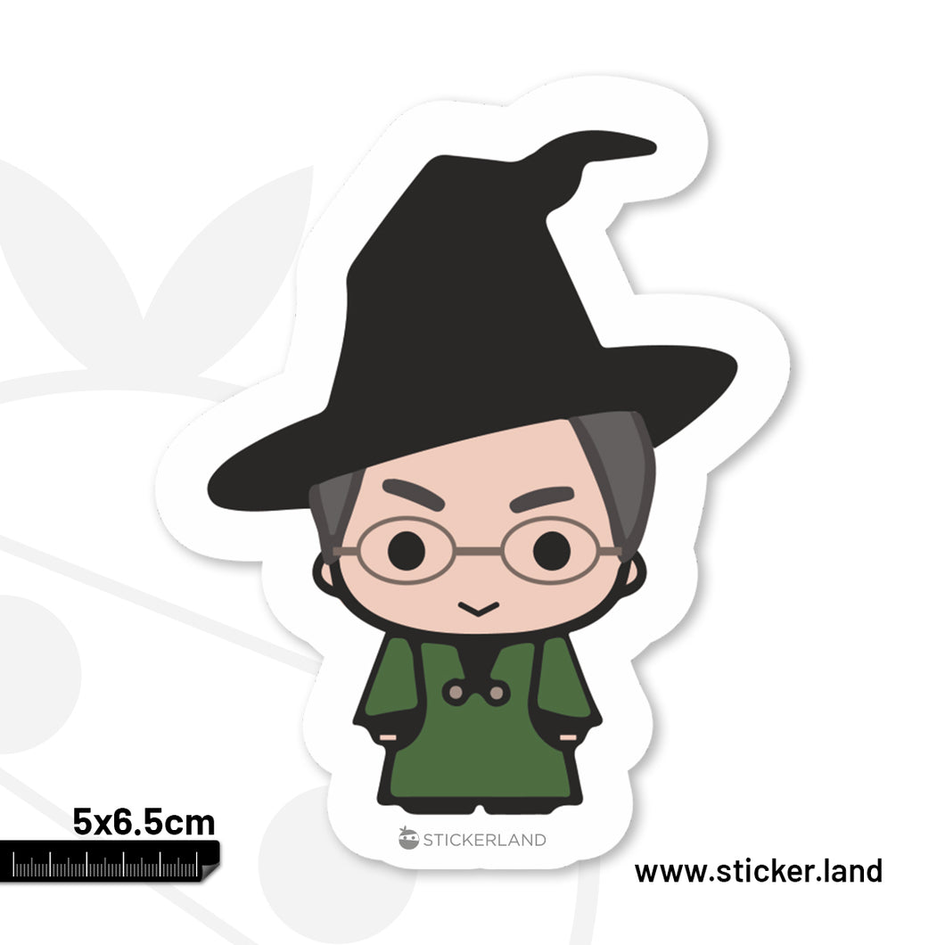 Stickerland India McGonagal  Sticker 5x6.5 CM (Pack of 1)