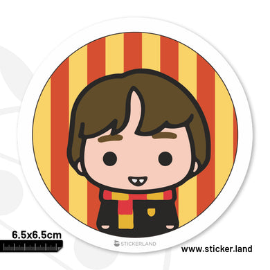 Stickerland India Neville House Sticker 6.5x6.5 CM (Pack of 1)