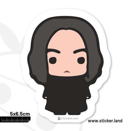 Stickerland India Severus Snape Sticker 5x6.5 CM (Pack of 1)