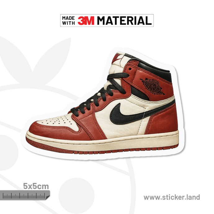Stickerland India Jumpman Heat Drop India_5x5cm (Pack of 1)