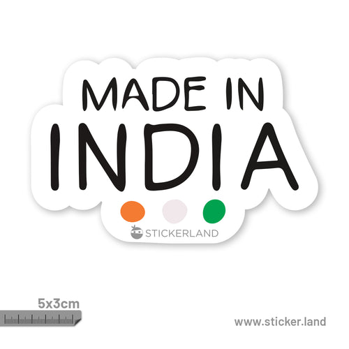 India Origin Sticker Stickerland India – Premium Vinyl Stickers Online – STICKERLAND