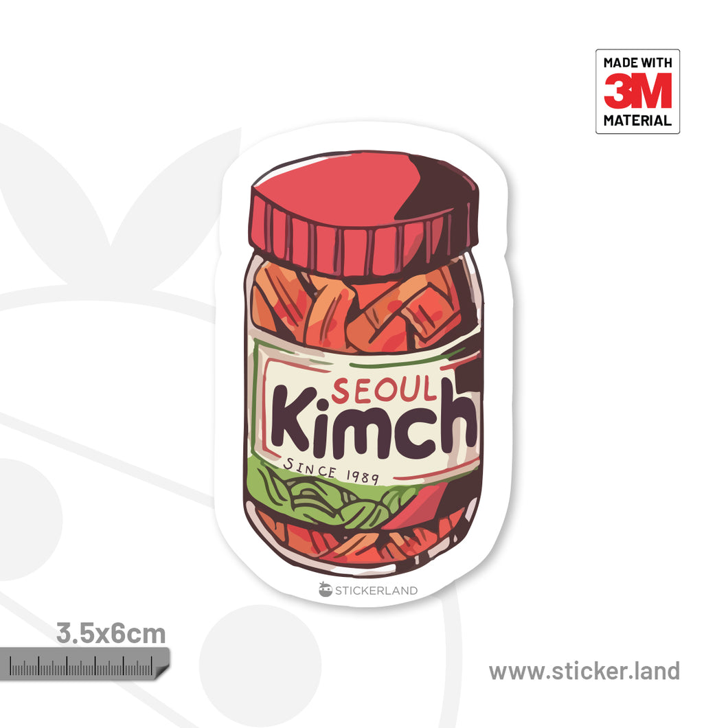 Stickerland India Seoul for your soul Sticker 3.5x6 CM (Pack of 1)