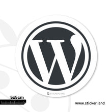 Load image into Gallery viewer, Stickerland India Wiki Logo Sticker 5x5 CM (Pack of 1)