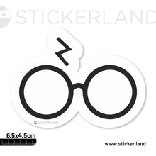 Load image into Gallery viewer, Stickerland India Harry Potter Specs Sticker 6.5x4.5 CM (Pack of 1)