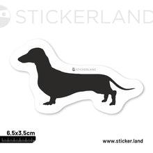 Load image into Gallery viewer, Stickerland India Dachshund Dog Sticker 6.5x3.5 CM (Pack of 1)