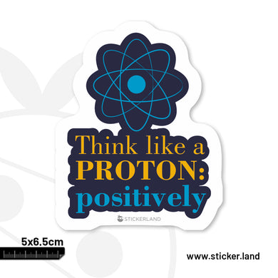 Stickerland India Think Like A Potion Sticker 5x6.5 CM (Pack of 1)